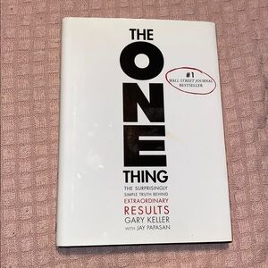 The One Thing Book by Gary Keller Hardcover